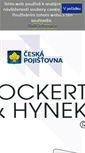 Mobile Screenshot of prockert-hynek.cz